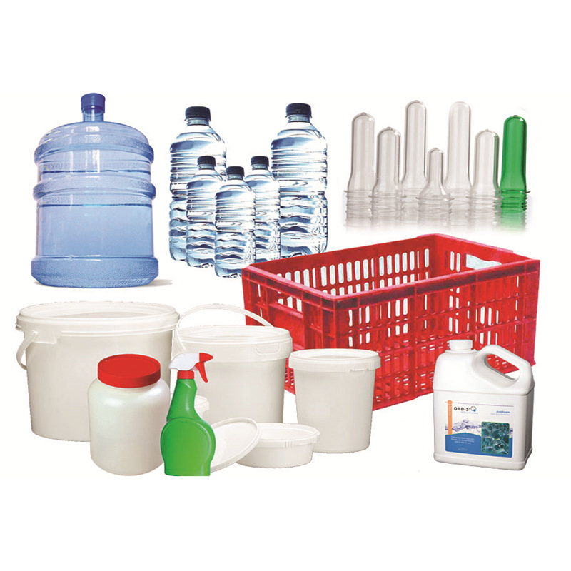 Plastic mal voor allerlei huishoudelijke producten